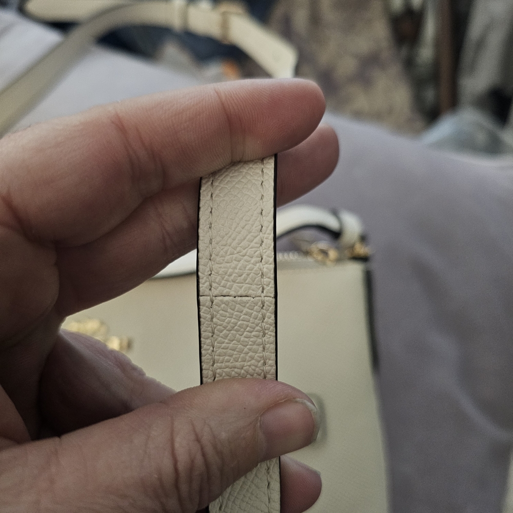 New Coach White Rowan File Crossbody Bag - Picture 10 of 16